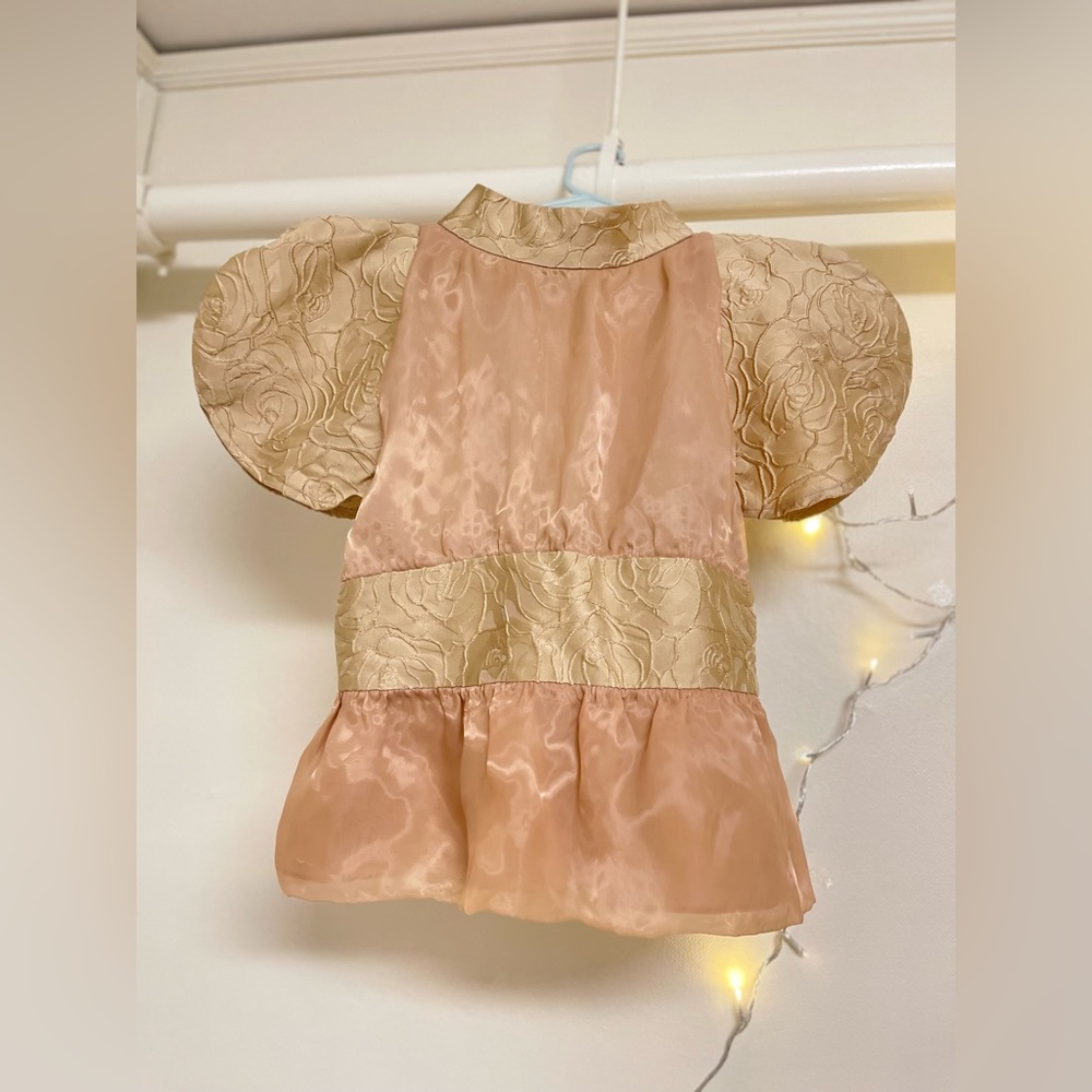 🥂Beautiful Beige Avant Garde Top✨🎻🎶